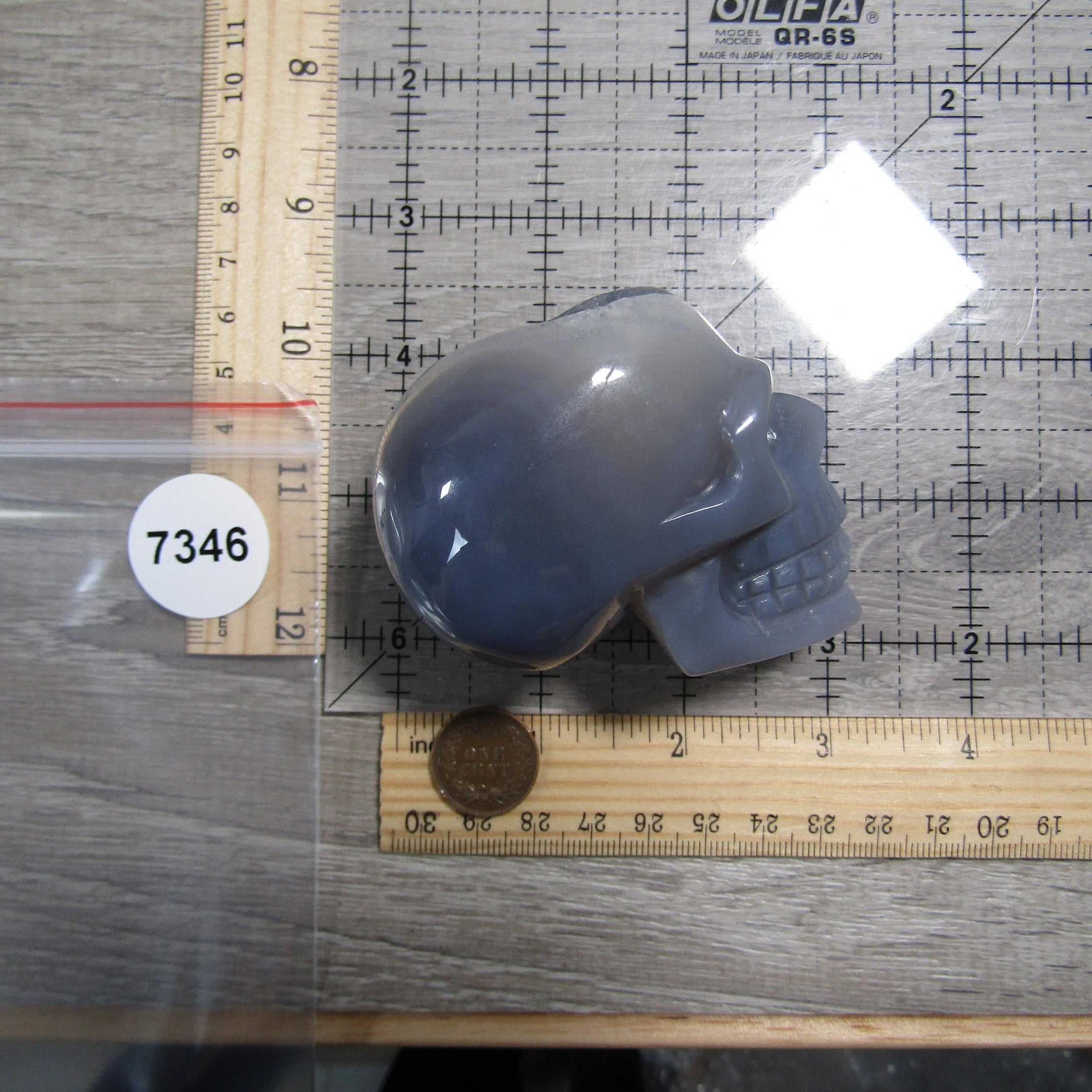 Large Gemstone Skull for Crystal Retail and Gift Shops