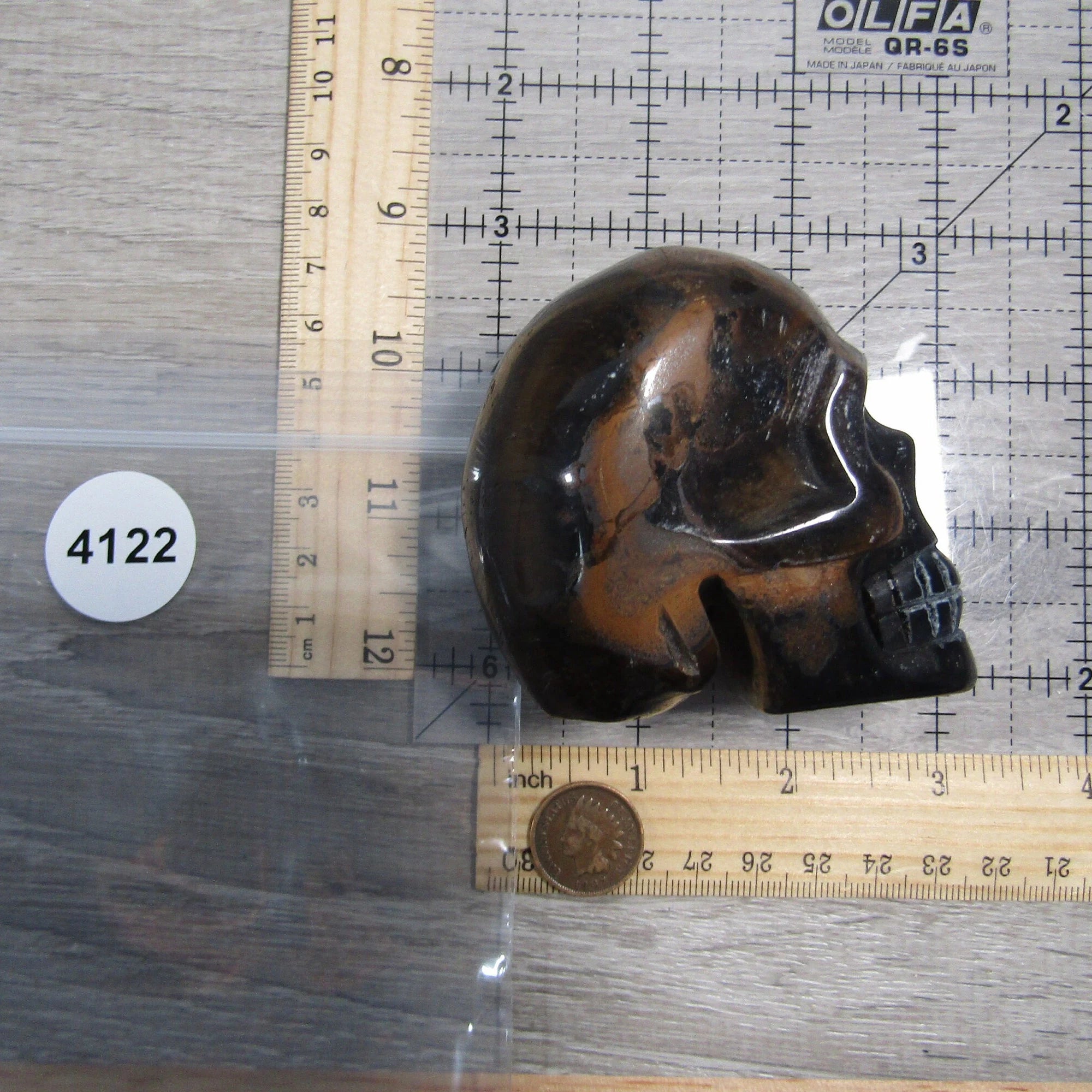 Large Gemstone Skull for Crystal Retail and Gift Shops