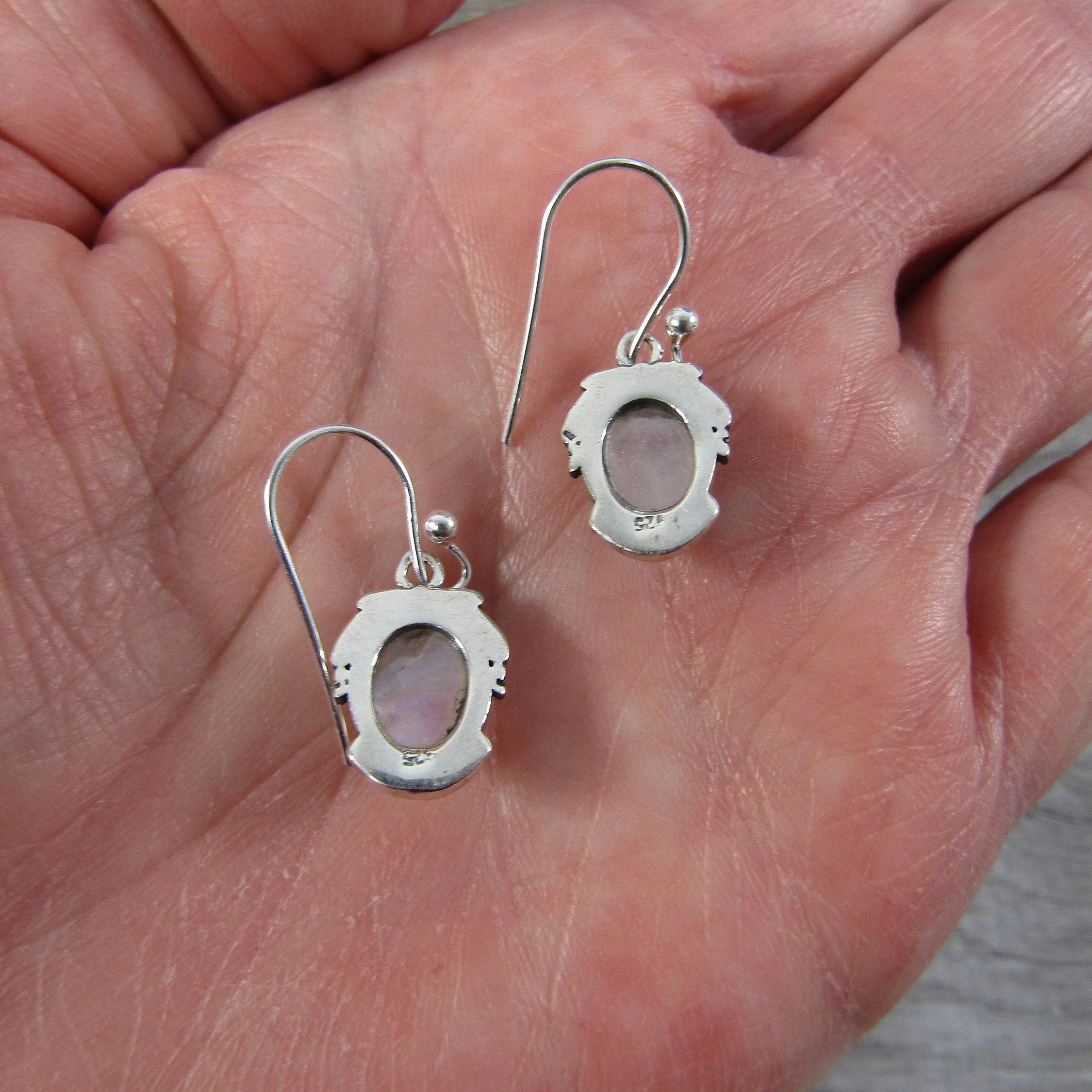 Gemstone Sterling Silver Earrings