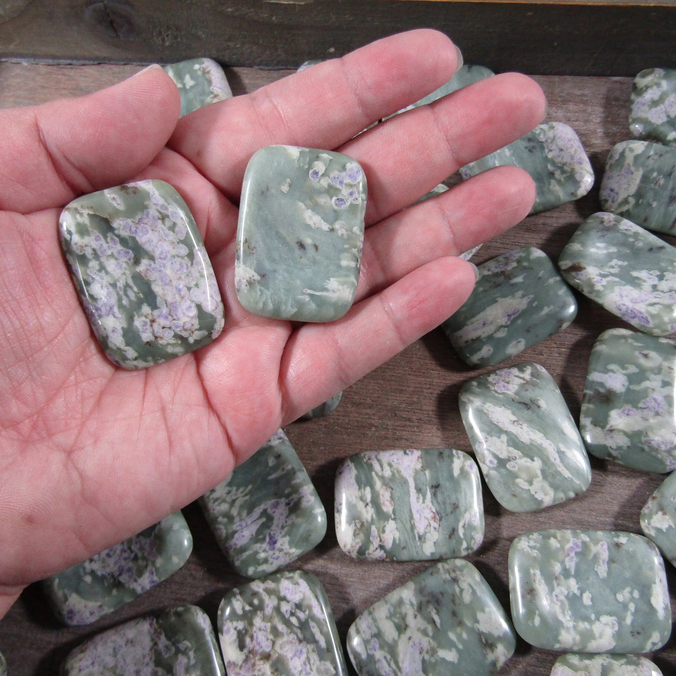 peace jade worry stones for gift stores