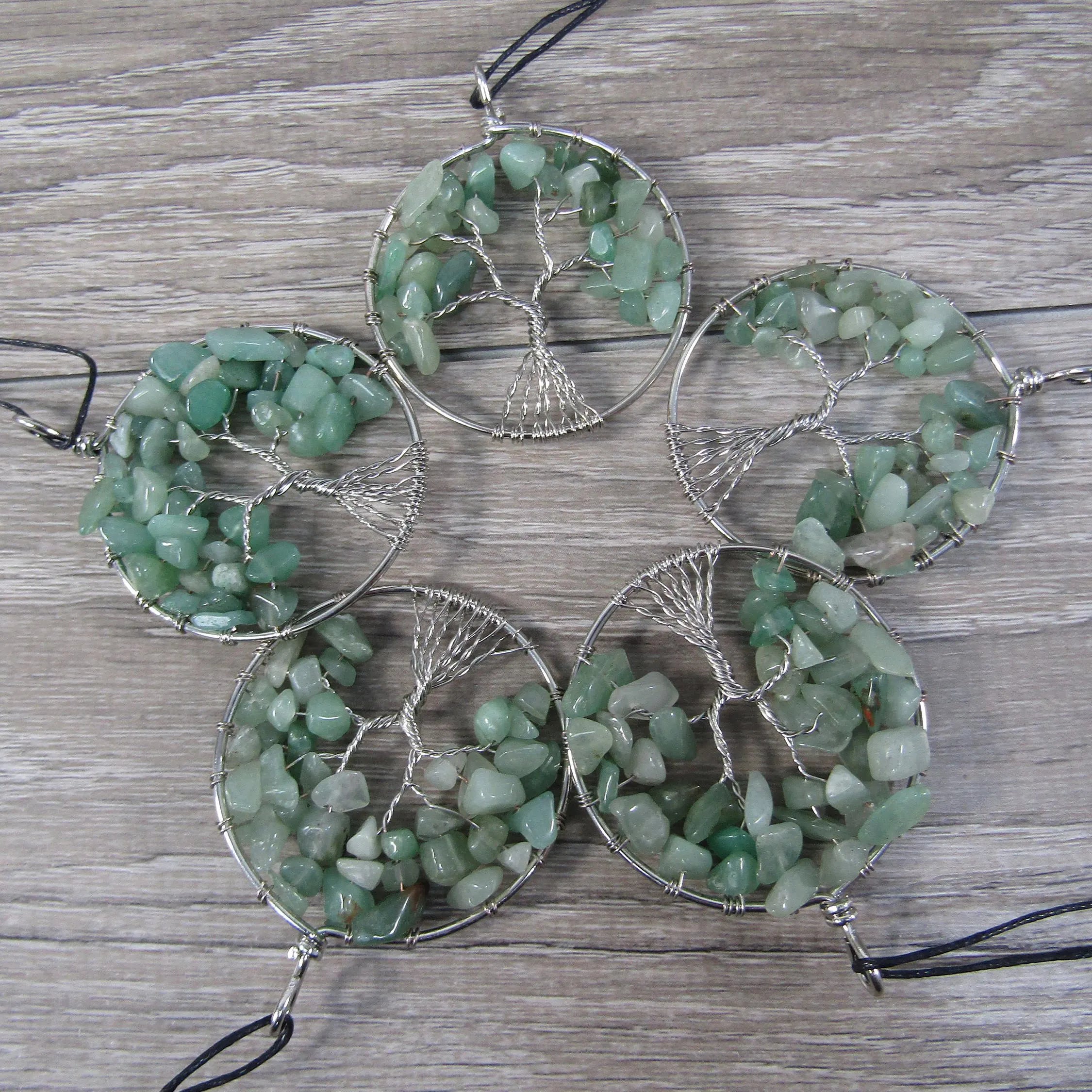 Aventurine healing crystal pendant wholesale