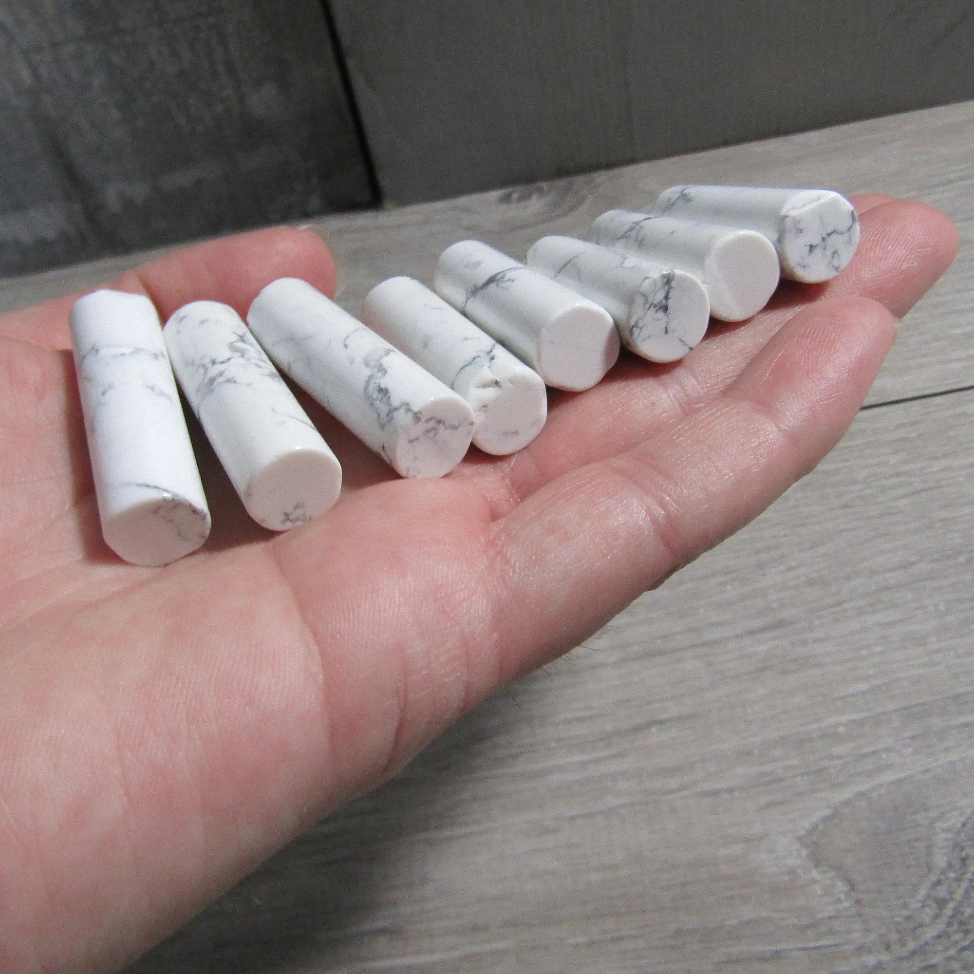 howlite gemstone grid columns for lightworkers, wholesale