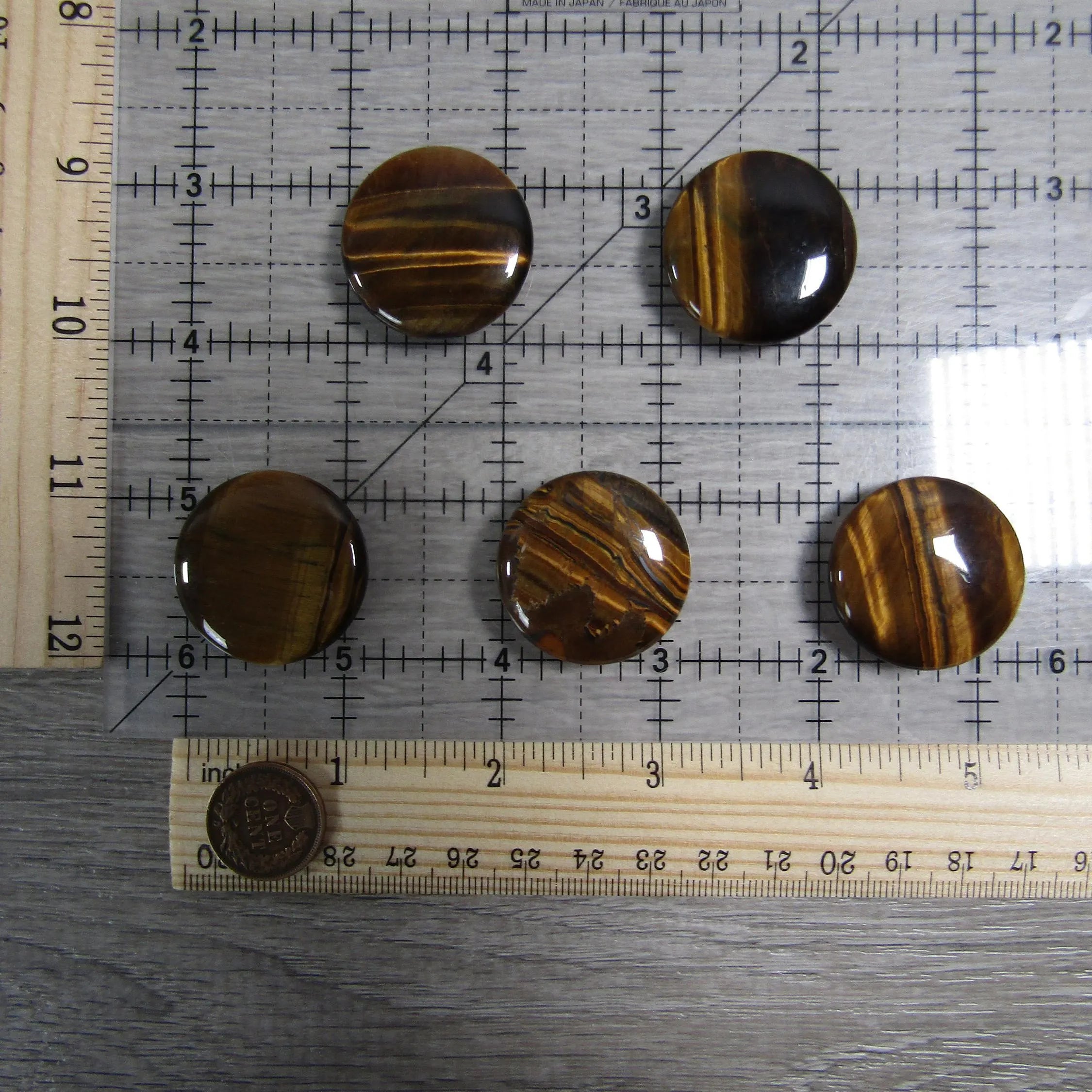 Gemstone Round Disks – Calibrated Crystal Display Stones