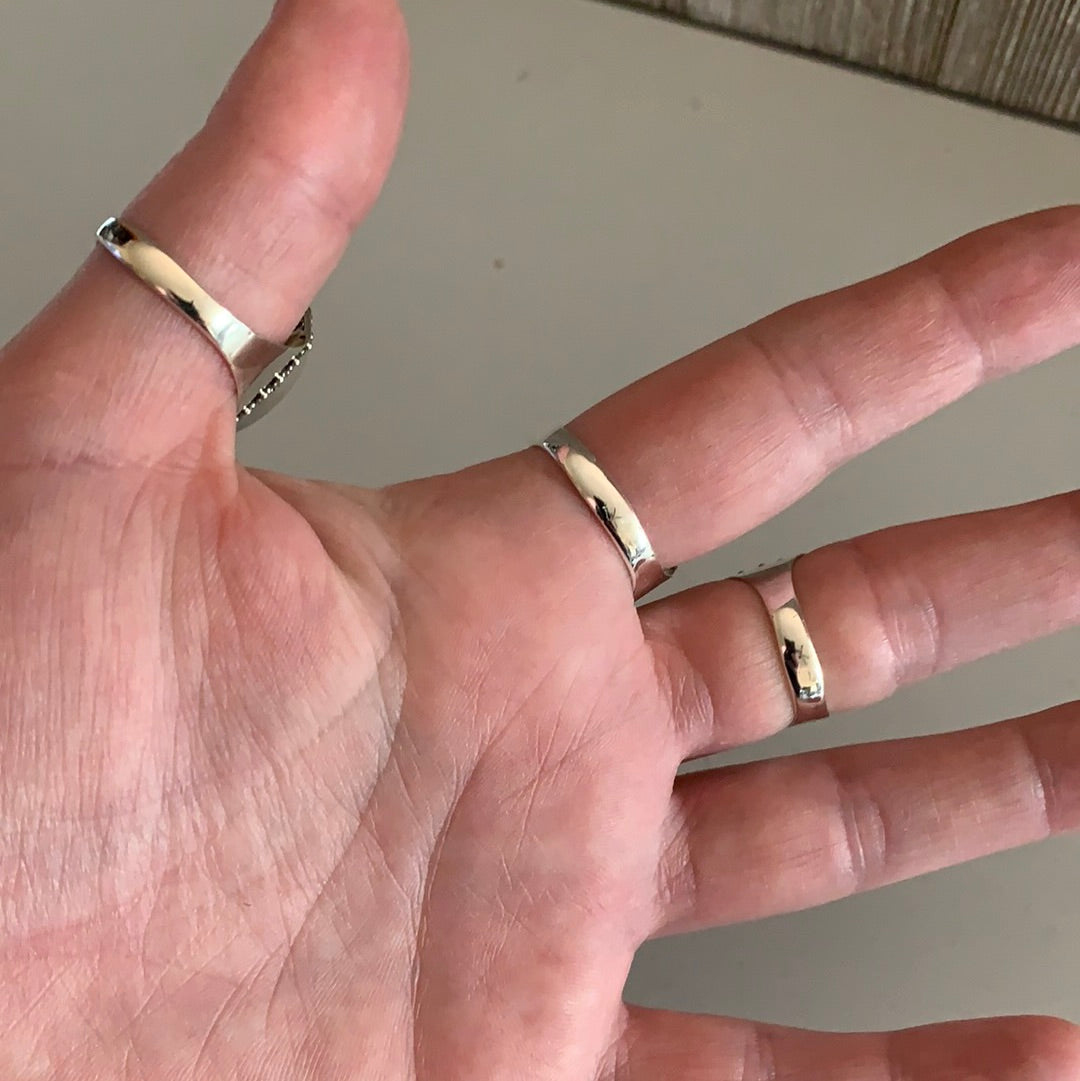 Gemstone Sterling Silver Rings – Assorted Boho Styles