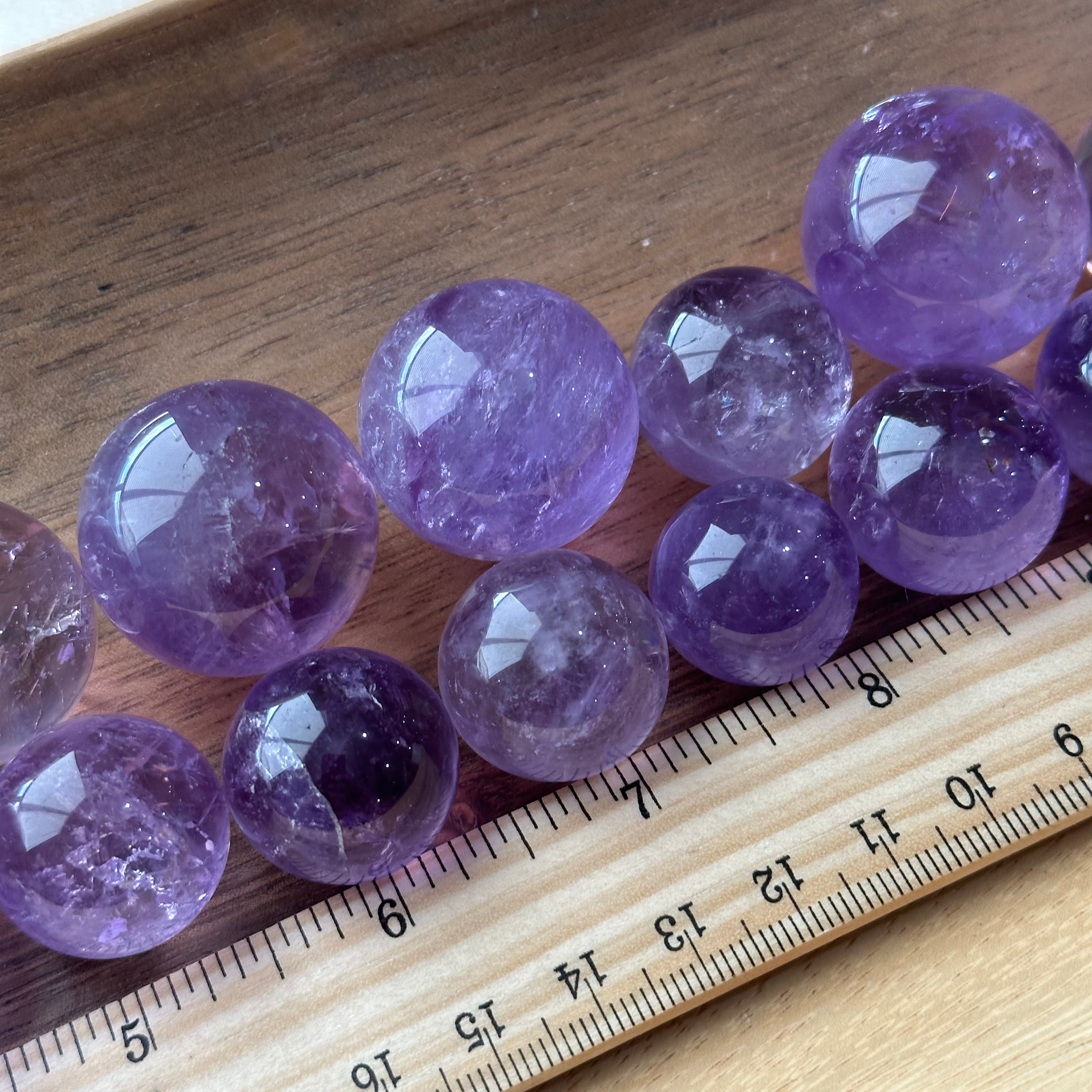 Gemstone Sphere by the Inch – Bulk Crystal Spheres