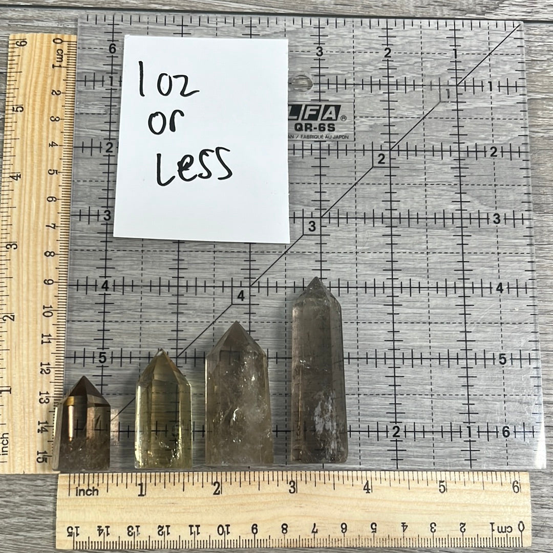 0 to 1 oz crystal obelisk for metaphysical shops