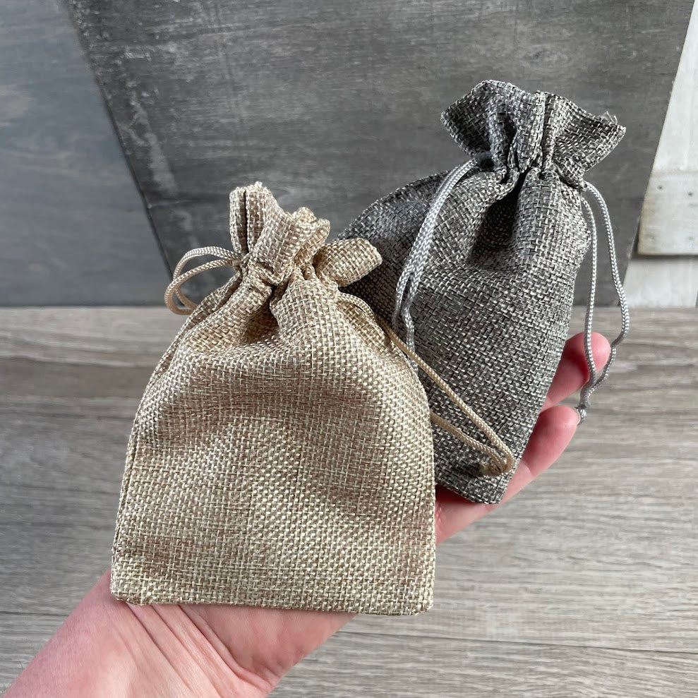 Crystal shop supply bag for gemstone packaging
