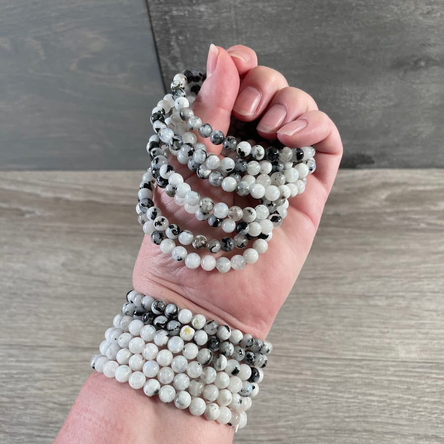 Gemstone Beaded Stretch Bracelets 6mm – Bulk Jewelry