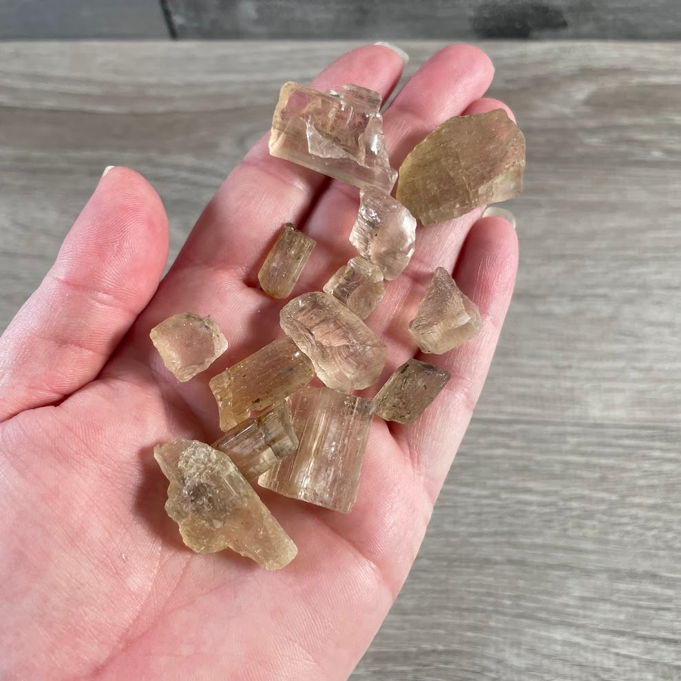 Raw Scapolite crystal natural rough gemstone mineral specimen