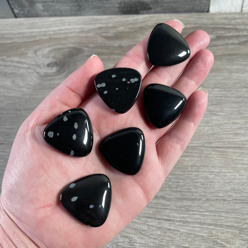 obsidian gemstone cabochons for crystal shops, makers, and resale businesses