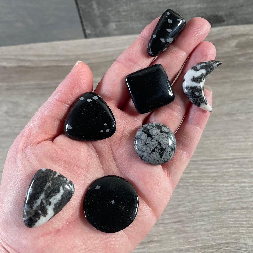 Wholesale assorted gemstone cabochons for jewelry making and craft supplies