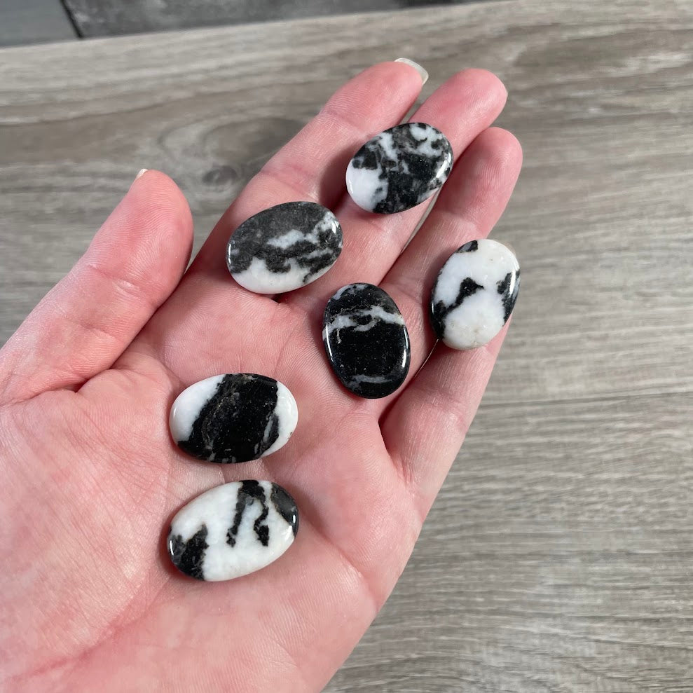 Oval zebra stone cabachons for jewelry making wholesale