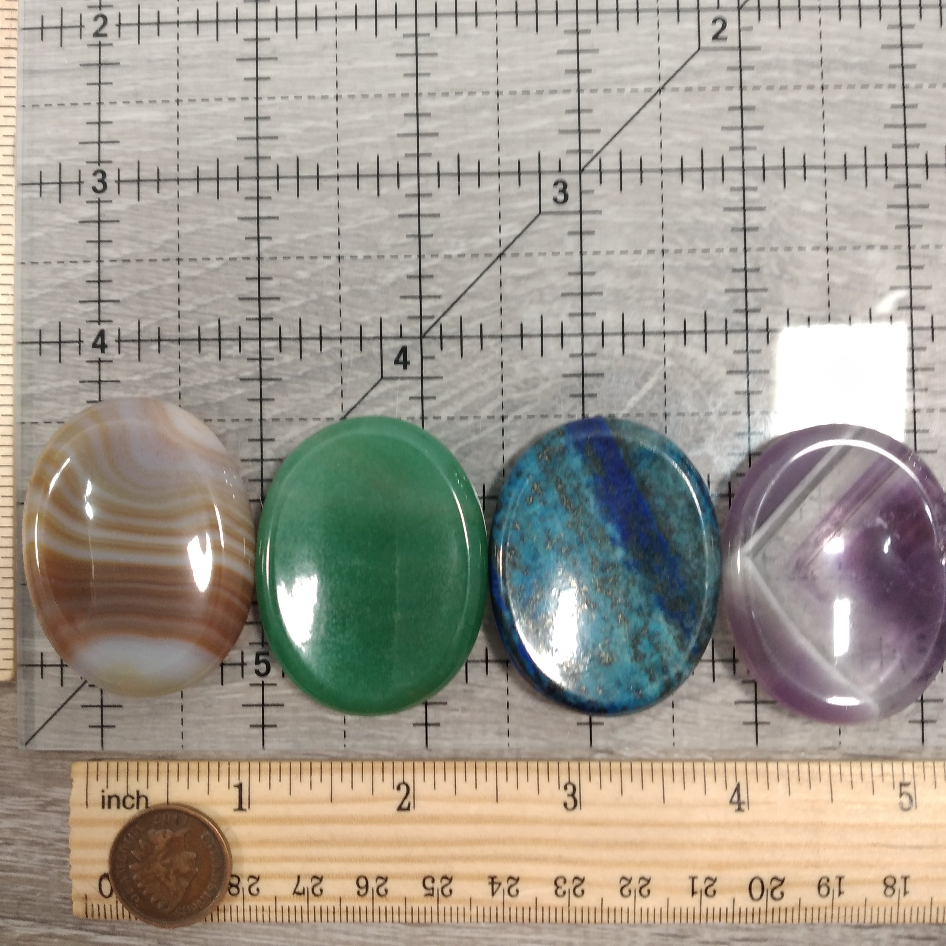 Oval Gemstone Worry Stones – Bulk Pocket Crystals