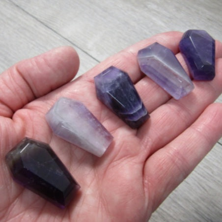 amethyst wholesale gemstone coffin crystal carving for metaphysical shops