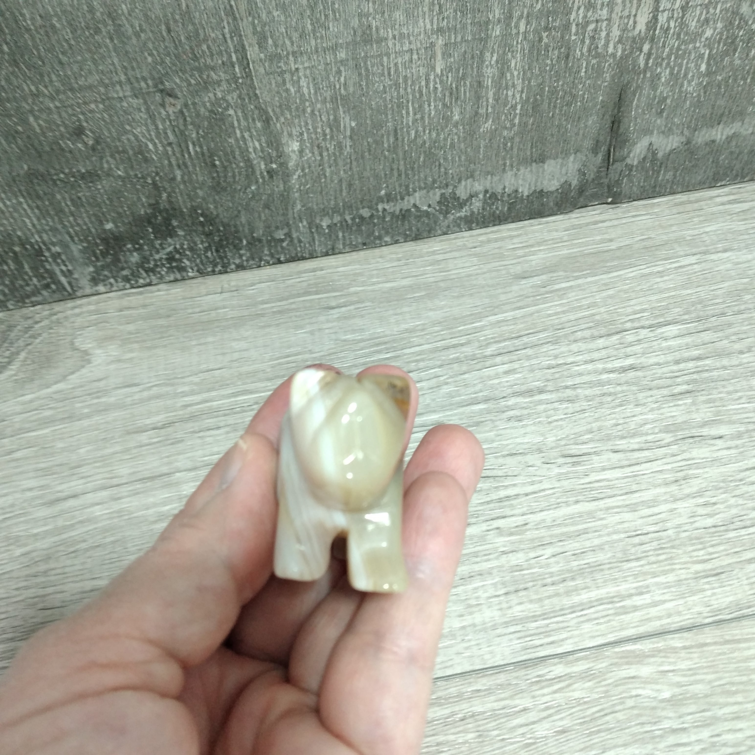 Agate bear figurine, resale