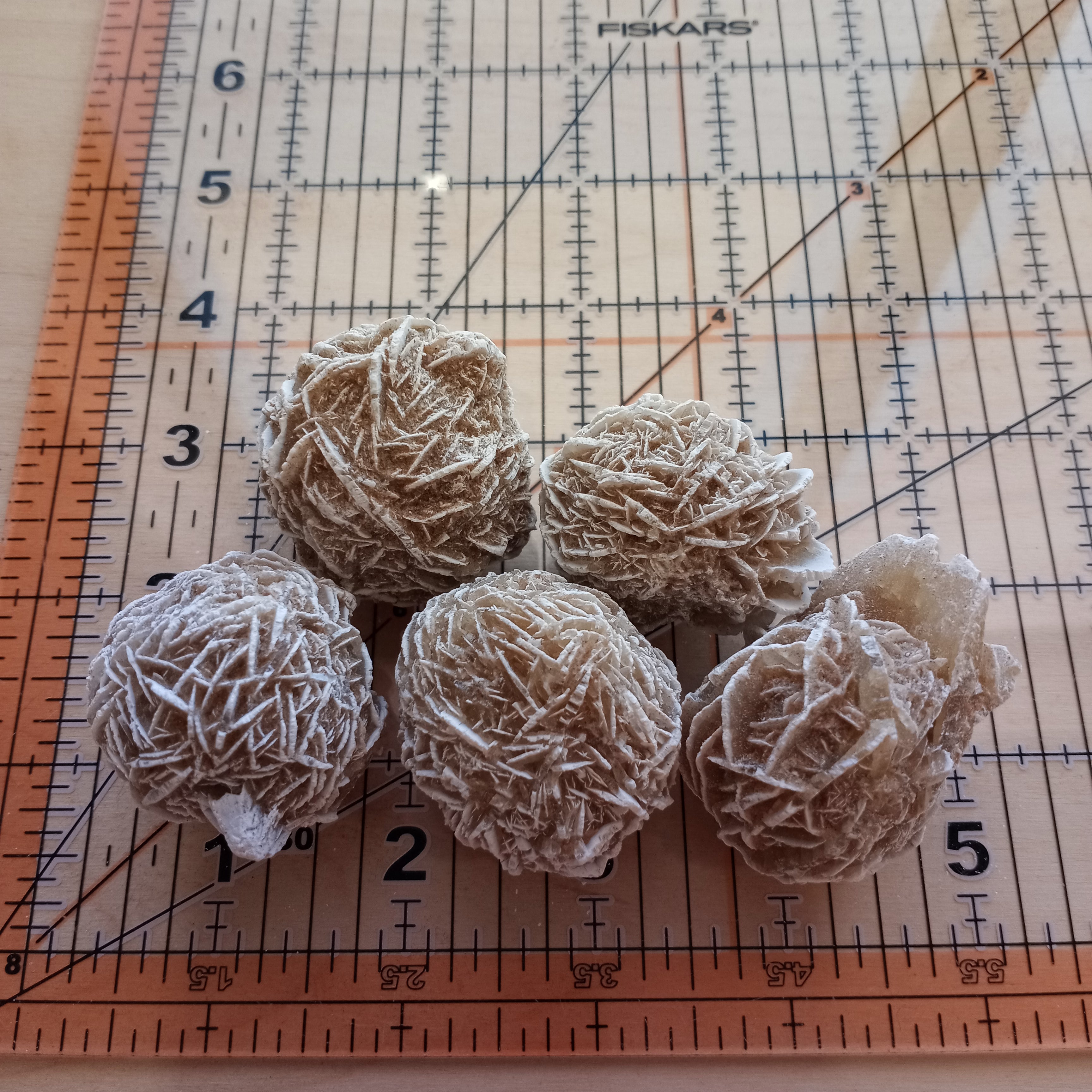 Desert Rose Selenite Clusters - Wholesale 1 Lb. Bag