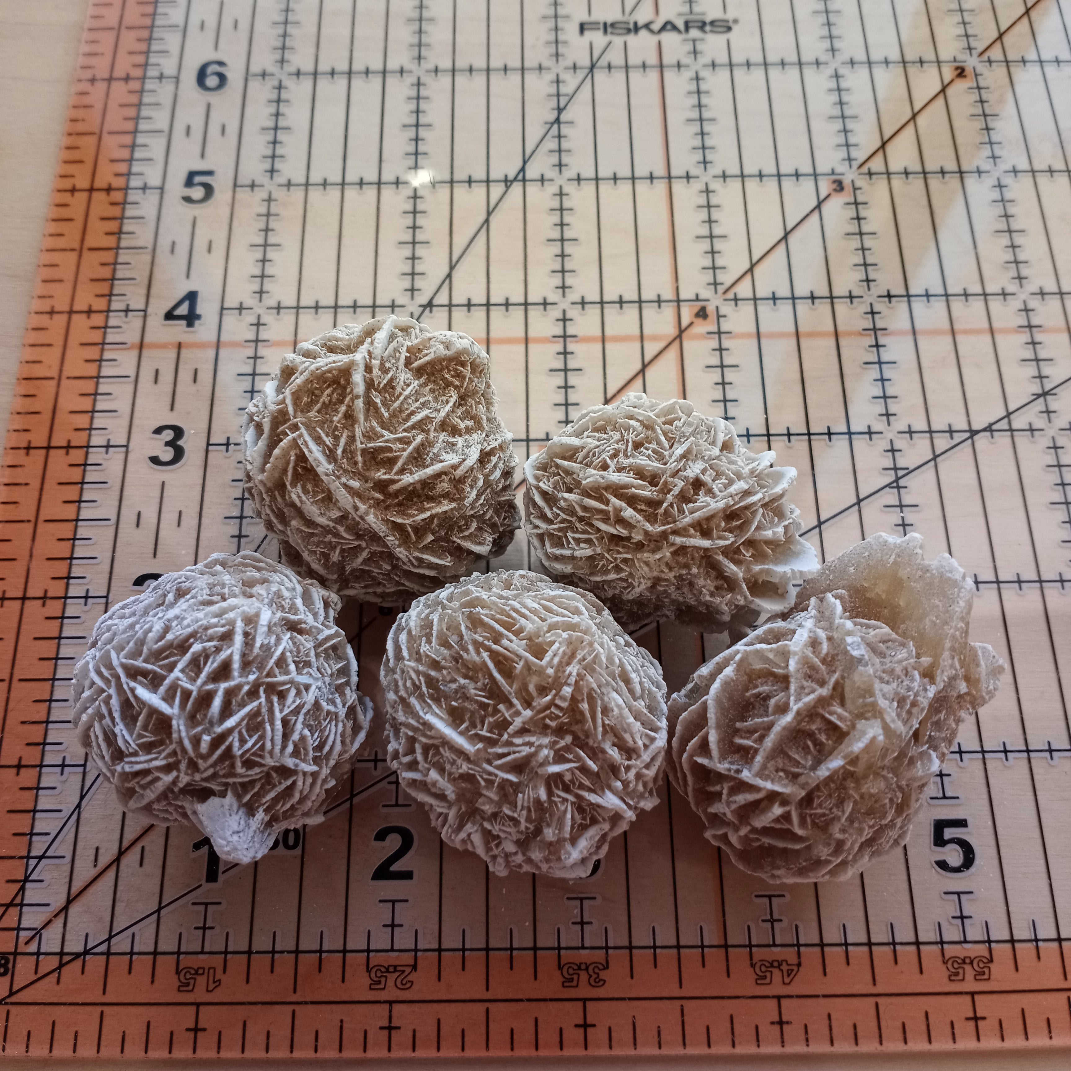 Desert Rose Selenite Clusters - Wholesale 1 Lb. Bag