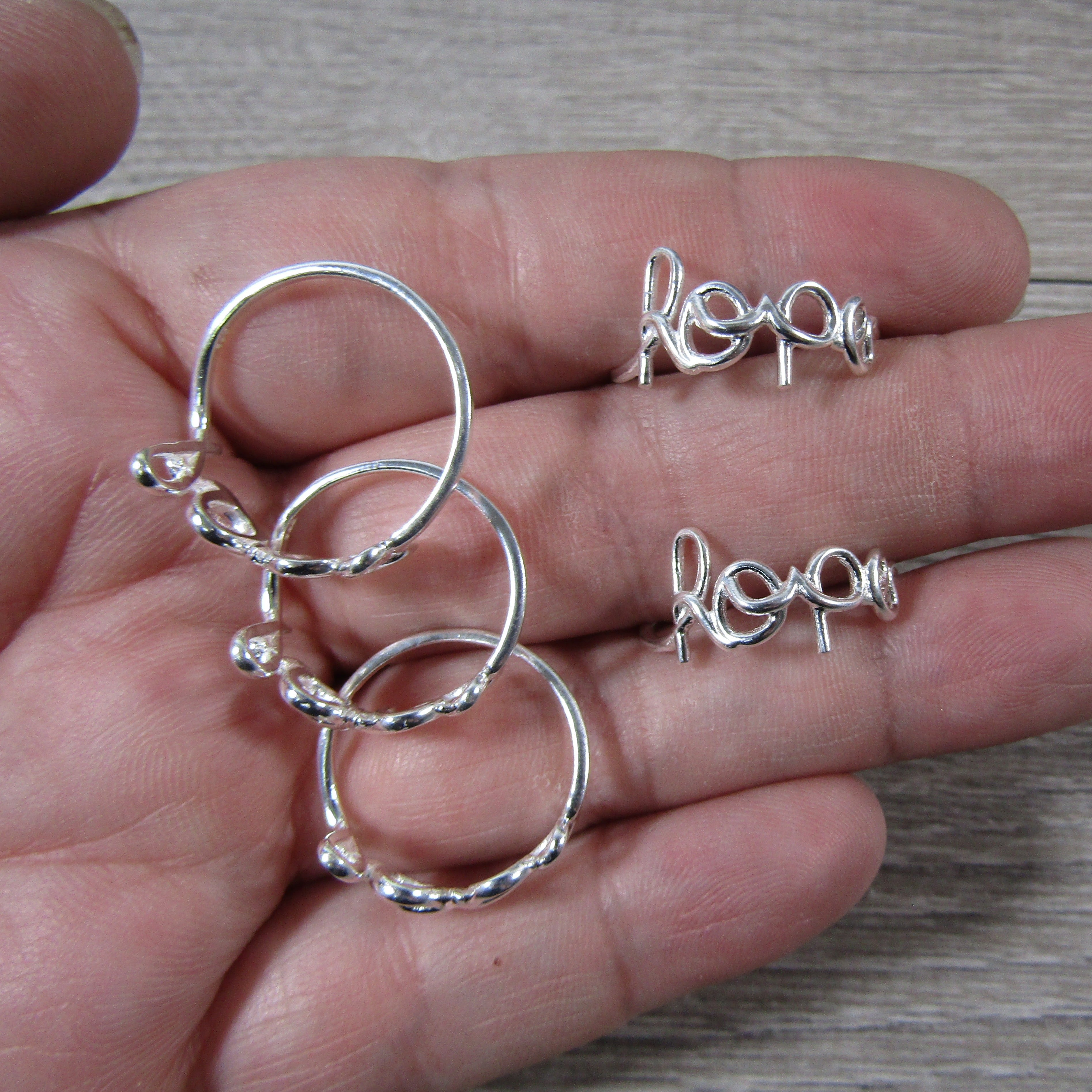 Sterling Silver Rings – Assorted Boho, Celtic, & Heart Styles