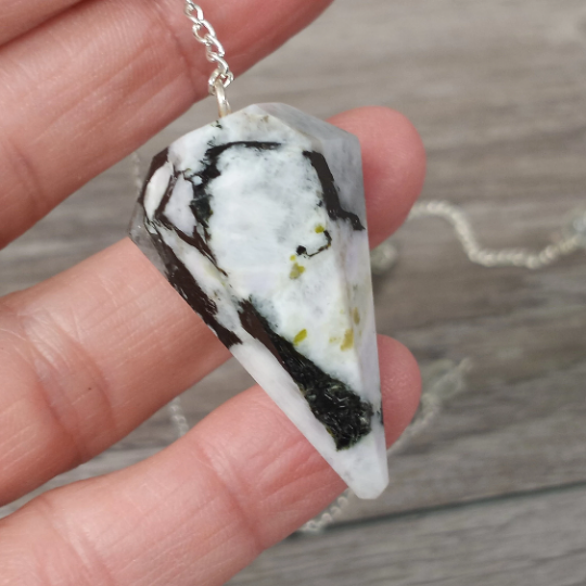 rainbow moonstone pendulum crystals wholesale