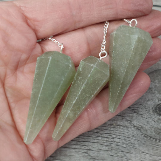 Aventurine pendulums for divination for metaphysical stores