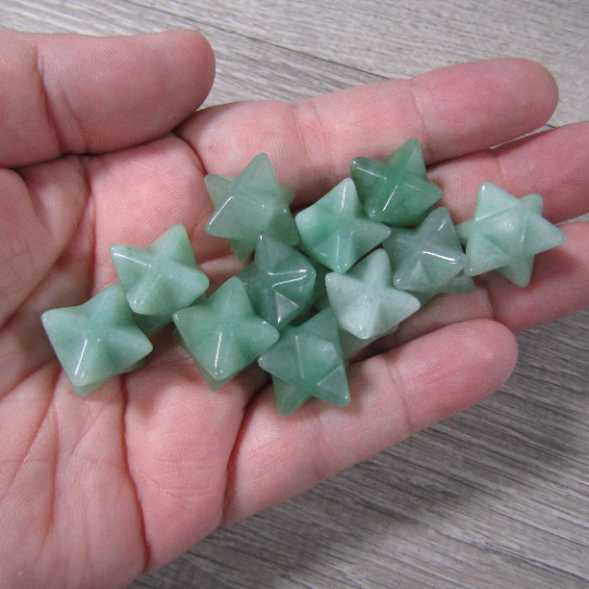 aventurine spiritual crystal Merkaba for meditation - yoga studio