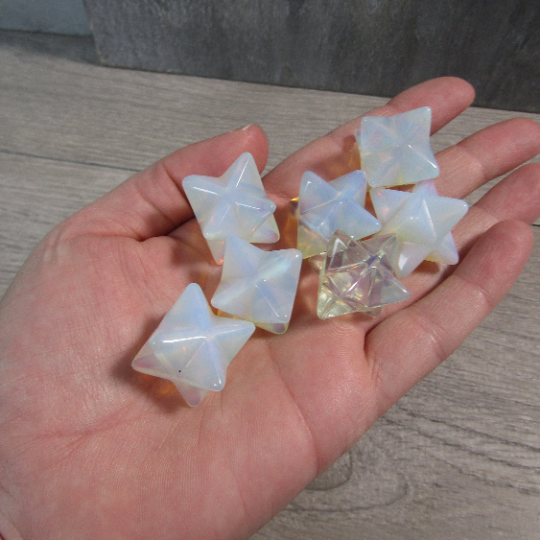 Opalite Reiki healing Merkaba star crystal wholesale