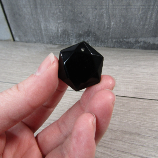 Gemstone Star of David Beads with Hole for Jewelry & Energy