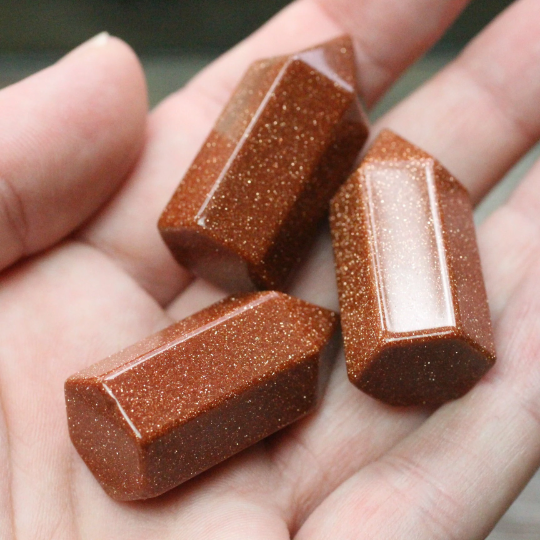 Goldstone crystal decor for gift stores