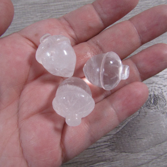 crystal acorn totems for retail