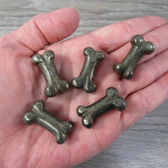 Pyrite pet-themed crystal figurine for crystal shops