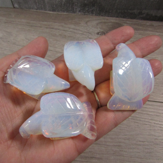 opalite medium crystal eagle carving for bulk purchase
