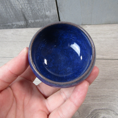 Blue Ceramic Abundance Bowl.