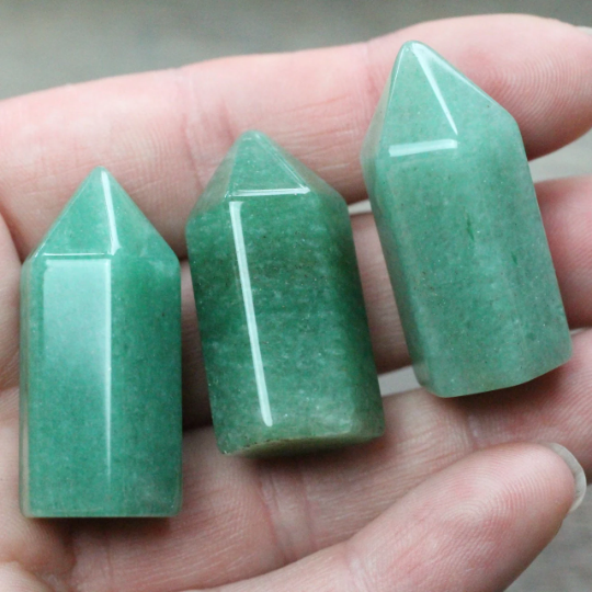 Aventurine gemstone point wholesale