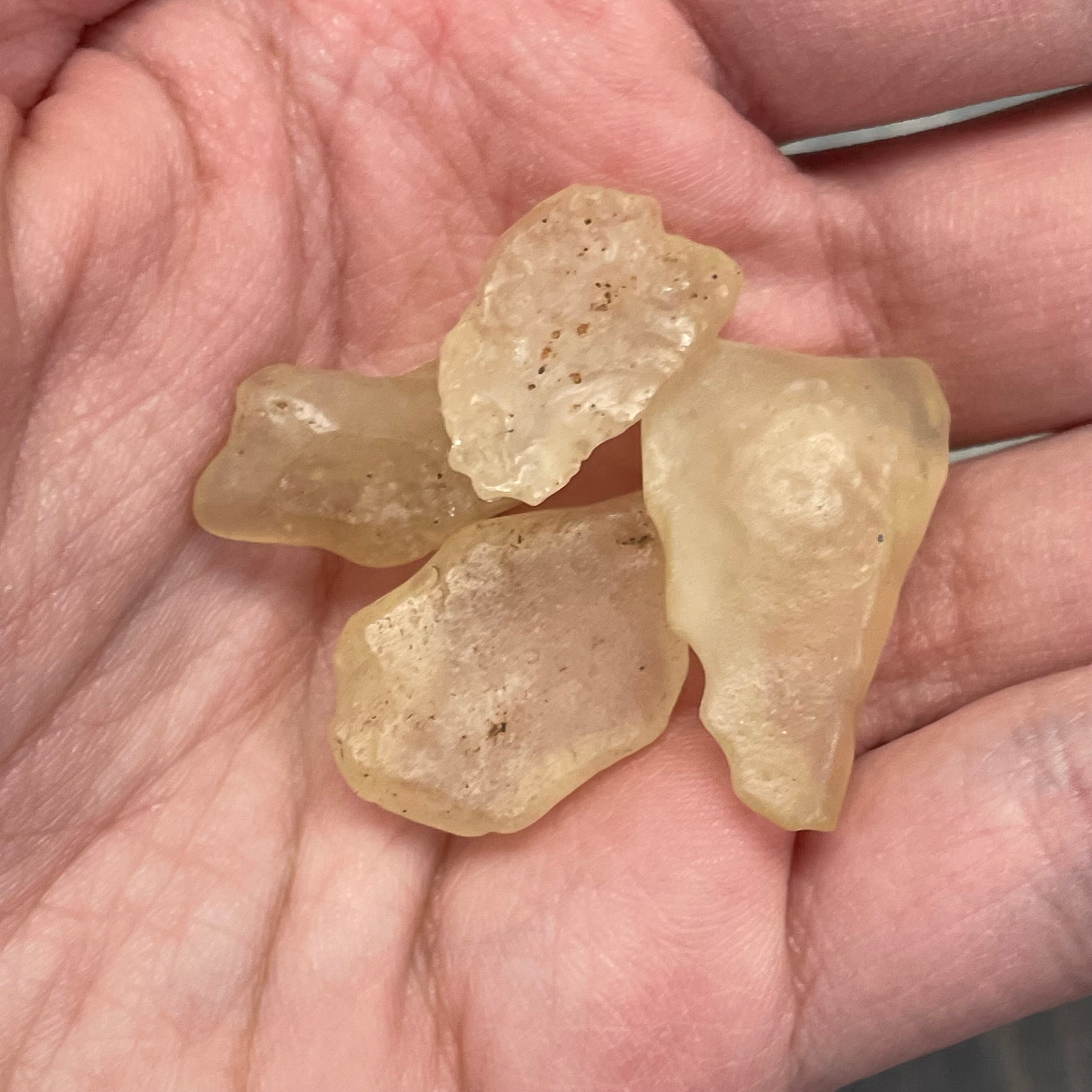 Authentic Libyan Desert Glass crystals bulk lot
