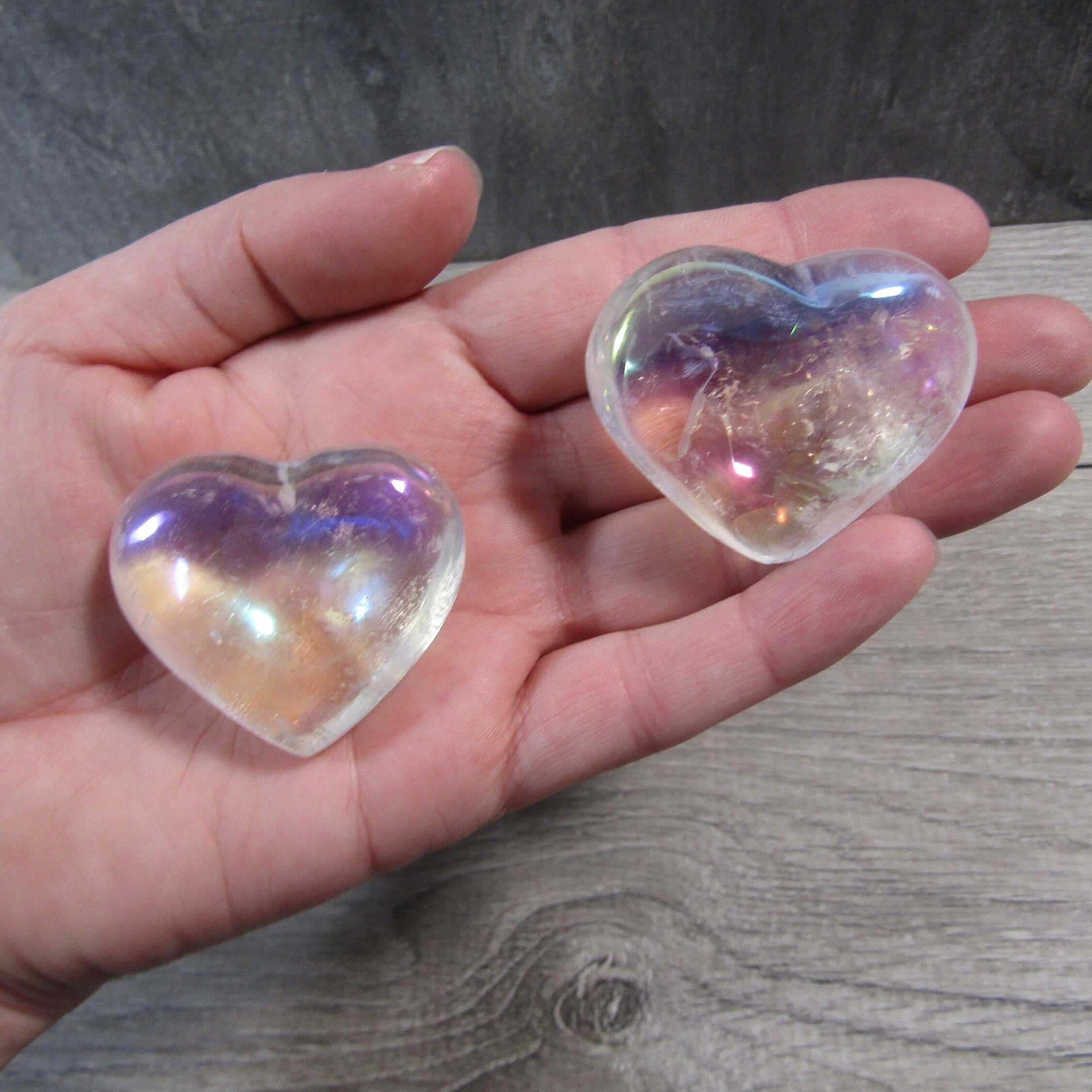 Wholesale Angel Aura Quartz Heart – Energy Healing & Spiritual Gifts