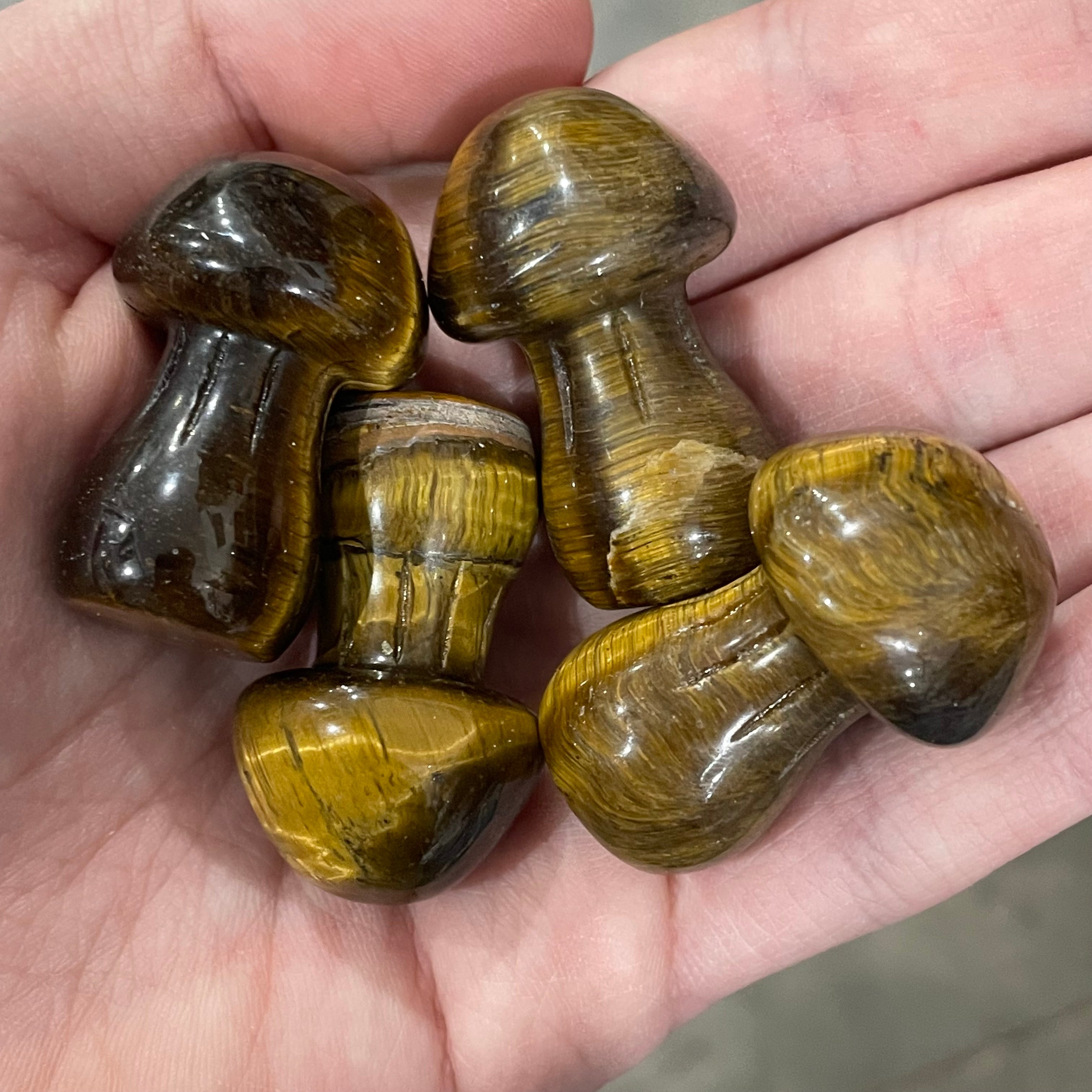 tiger eye healing crystals wholesale -mushroom