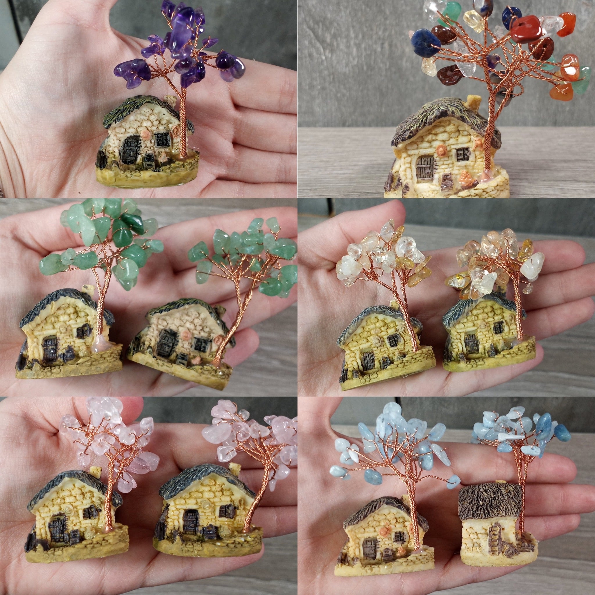 wholesale crystal fairy houses