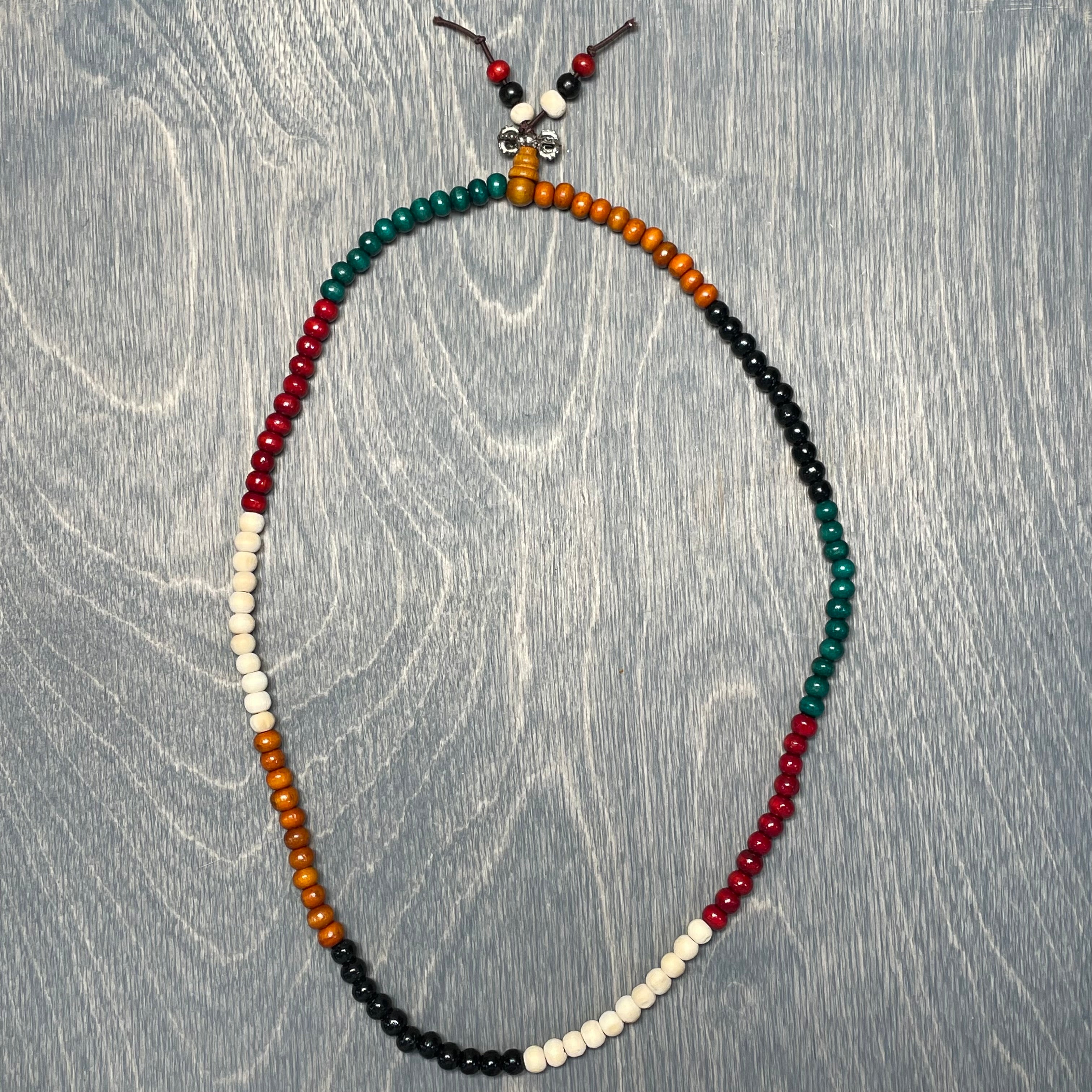 Wooden Mala Power Bead Necklace – Affordable Yoga Jewelry