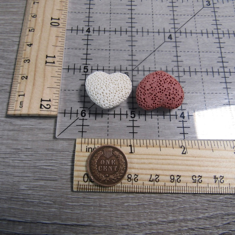 Lava Stone Heart – Volcanic Healing Crystal for Retail