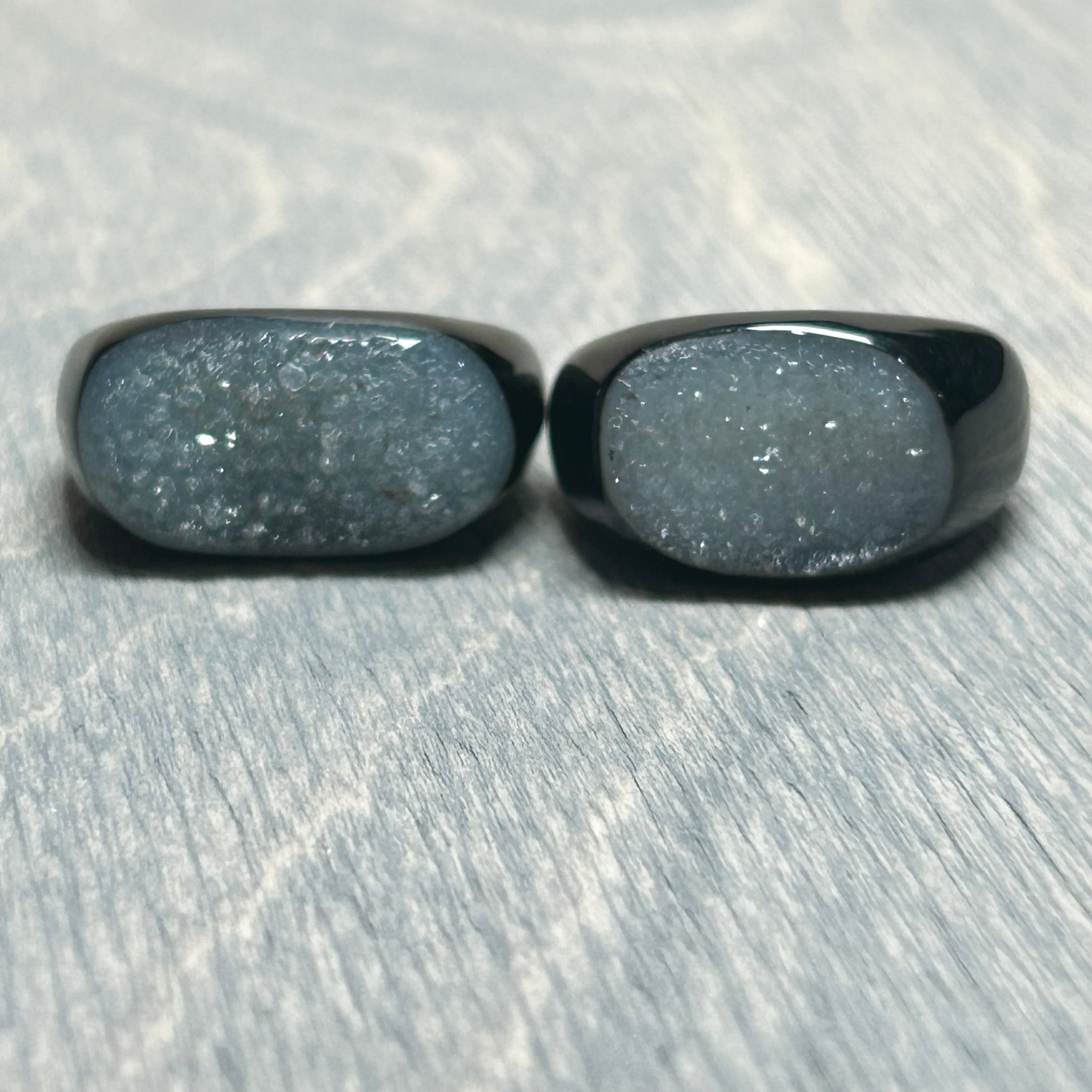 druzy onyx gemstone ring for boutiques