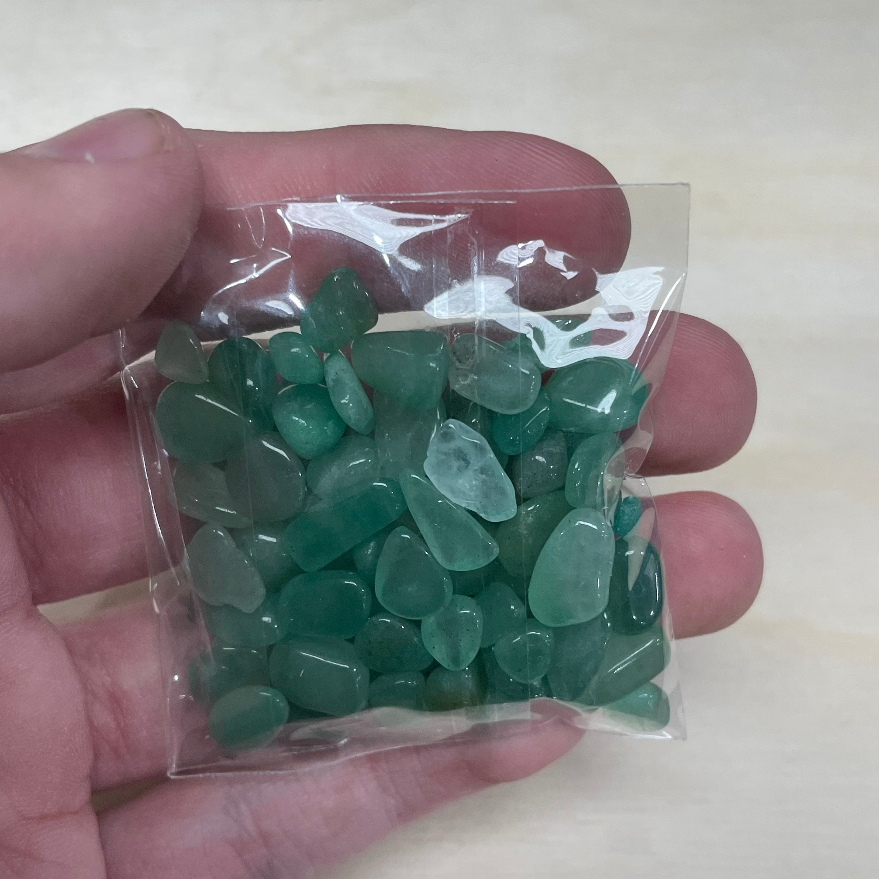 Aventurine natural crystal mini chips for gift shops