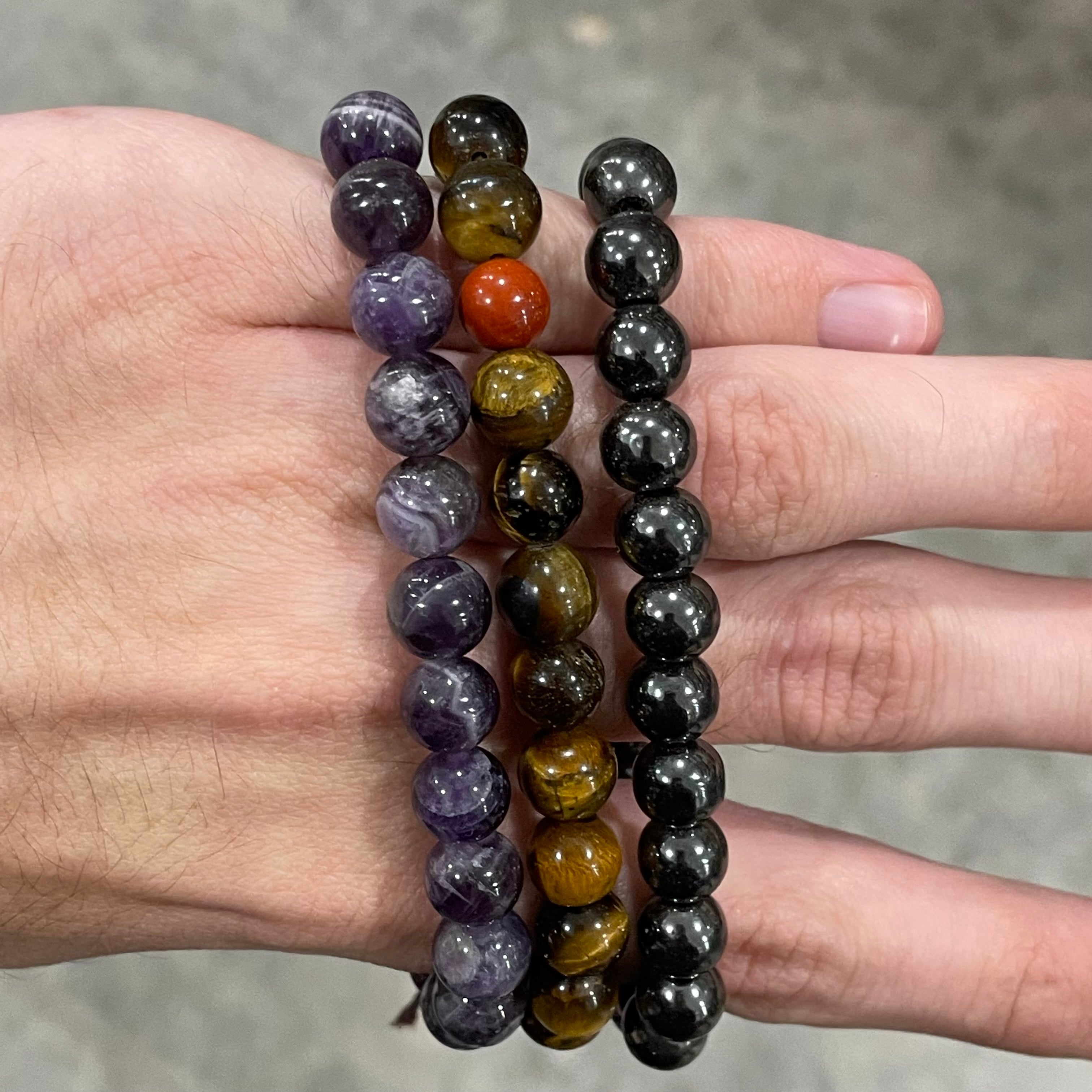 Powerbead Mala Gemstone Bracelets for Crystal Shops