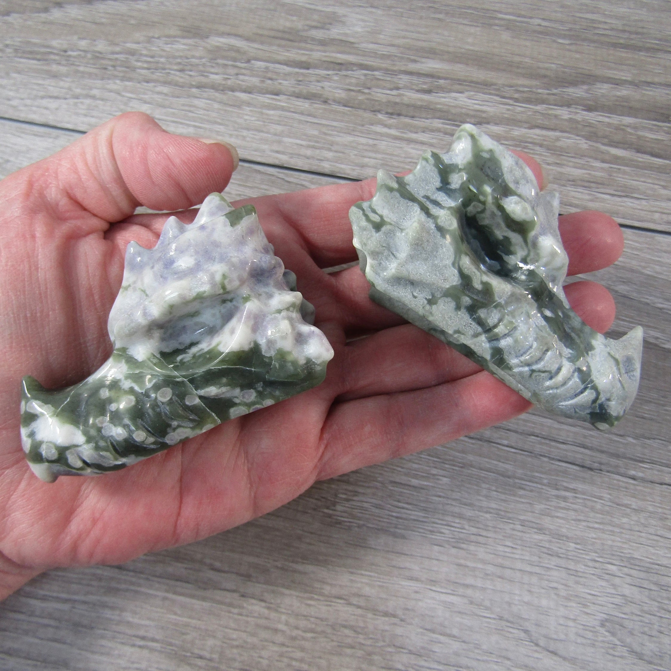 Peace Jade crystal skull carving wholesale