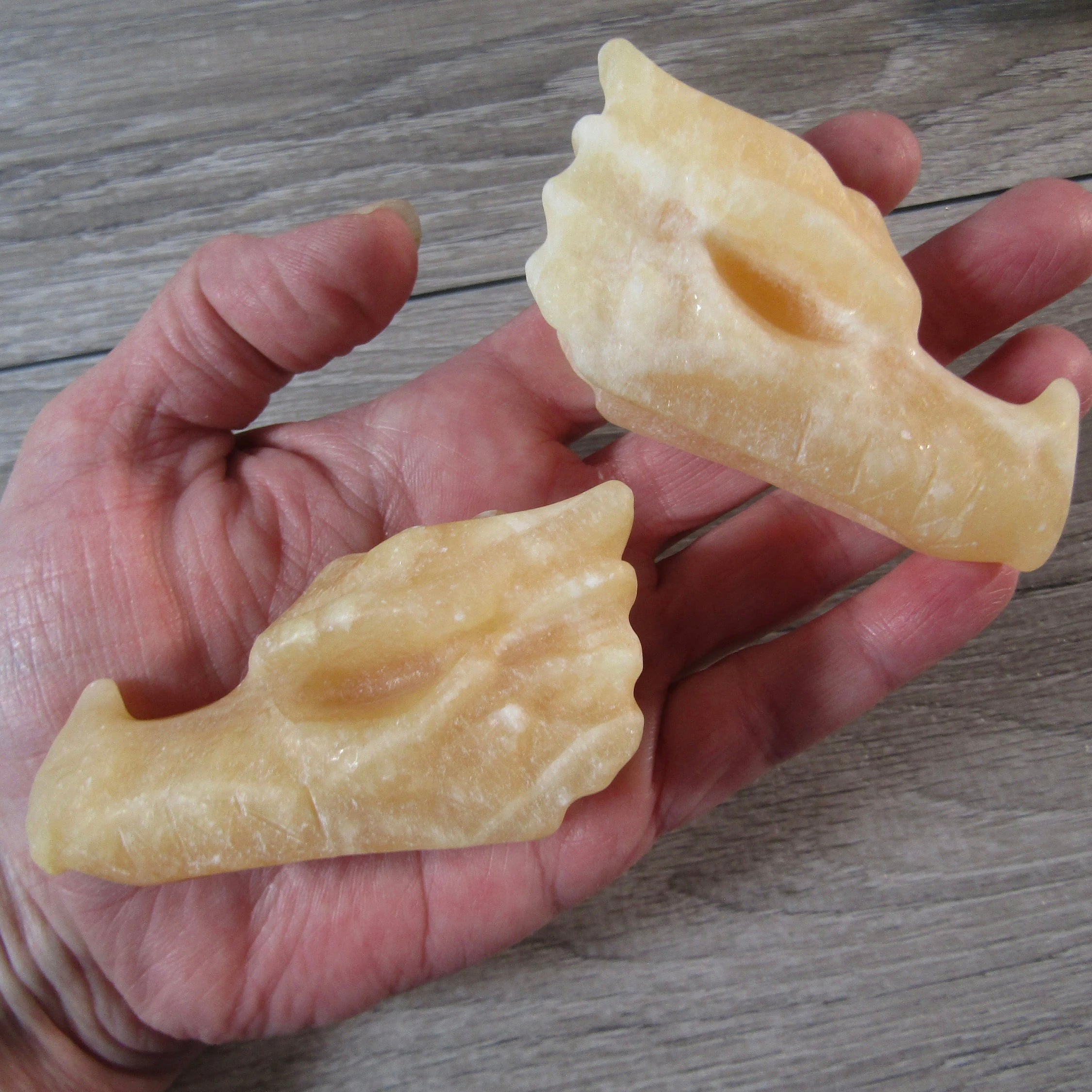 Orange Calcite dragon spiritual decor wholesale