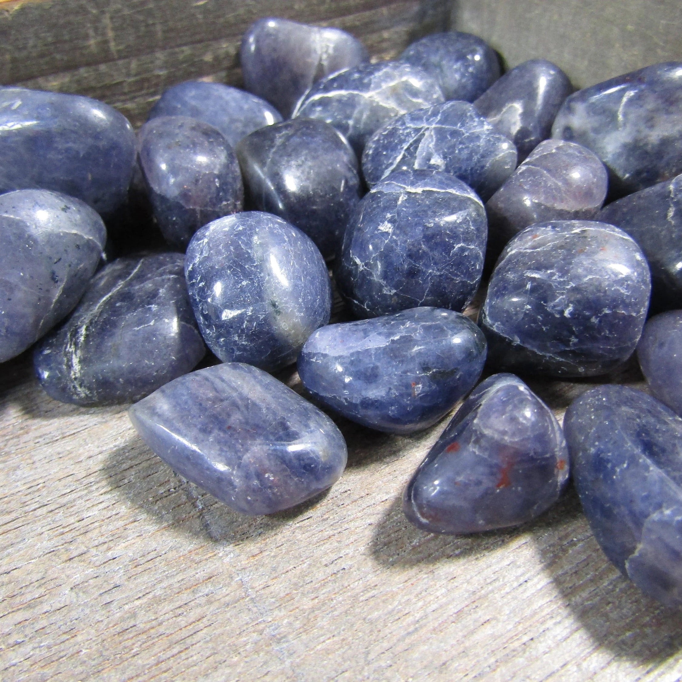 Wholesale polished Iolite crystals for rock shops