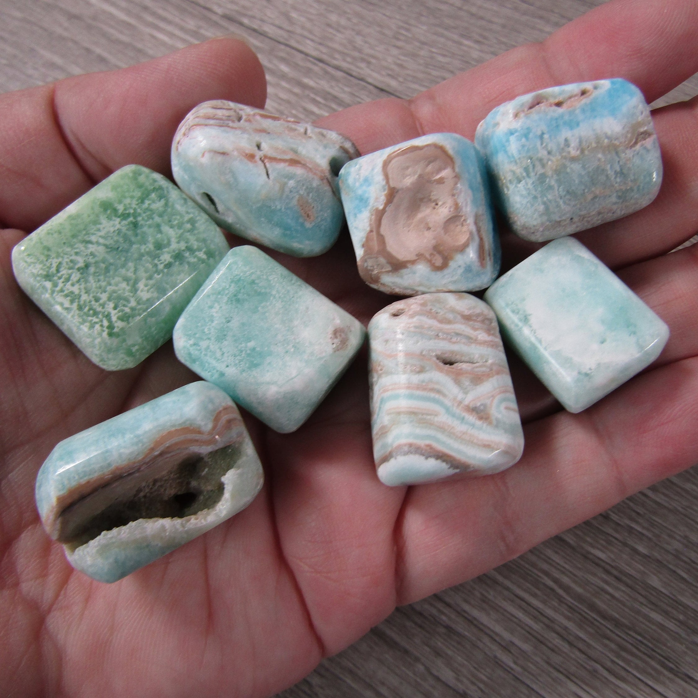 Bulk Metaphysical Crystals – Caribbean Aragonite.