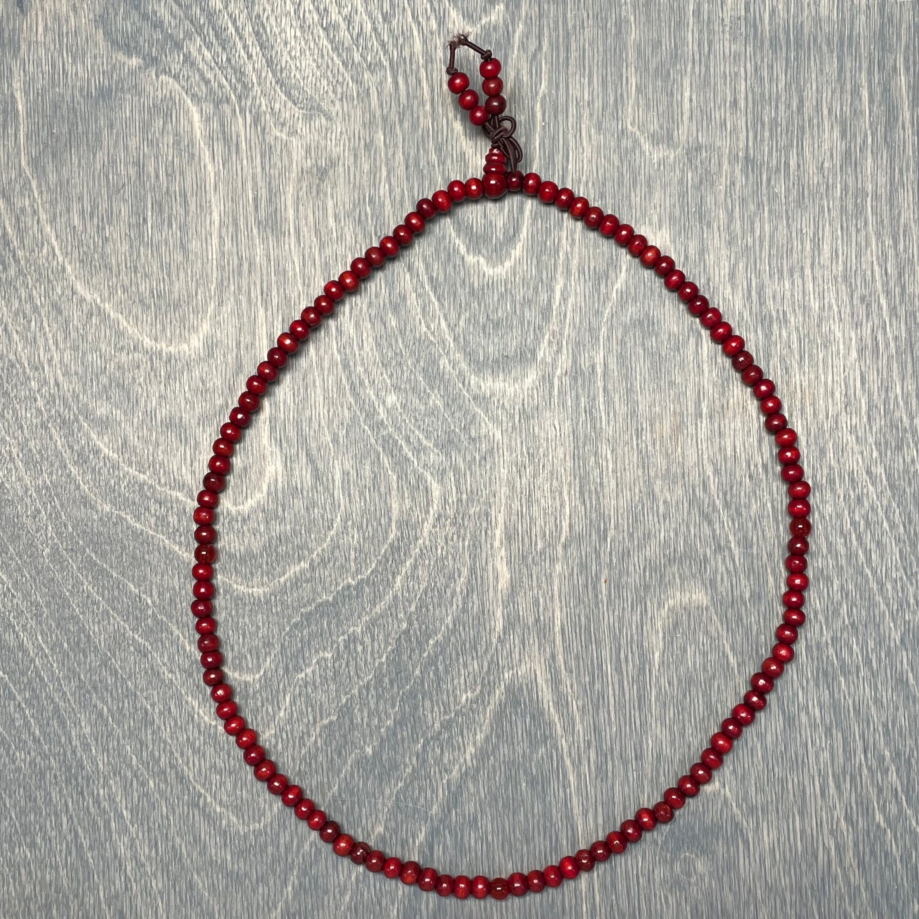 Wooden Mala Power Bead Necklace – Affordable Yoga Jewelry