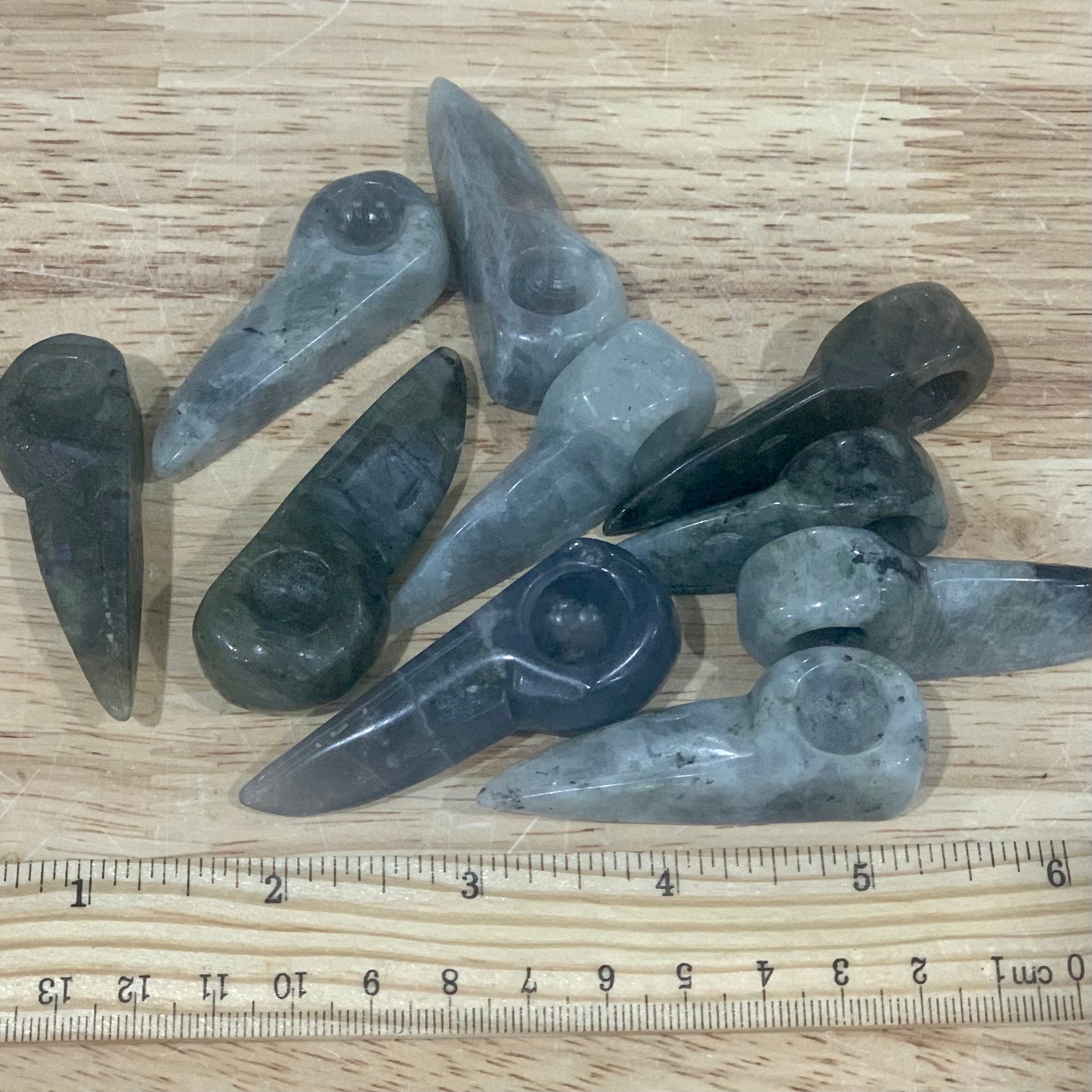 labradorite gemstone animal carvings