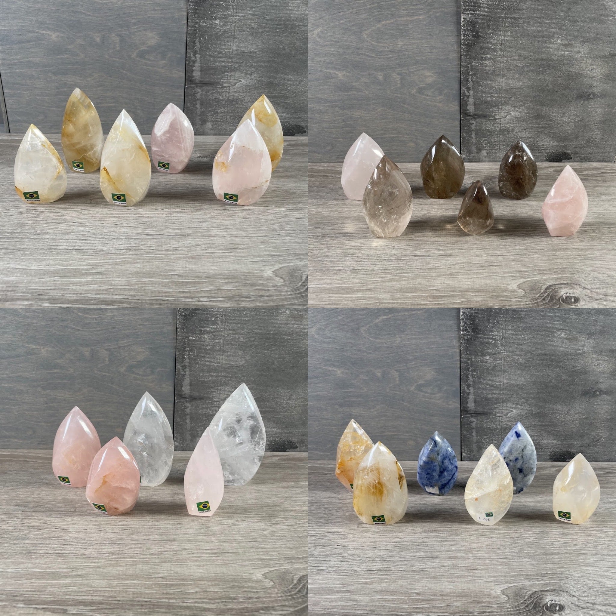 Assorted decorative crystal flames bulk  