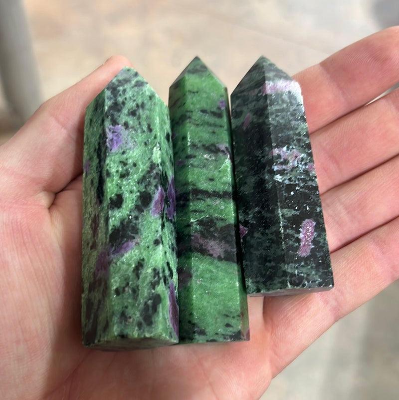 Ruby Zoisite Obelisk